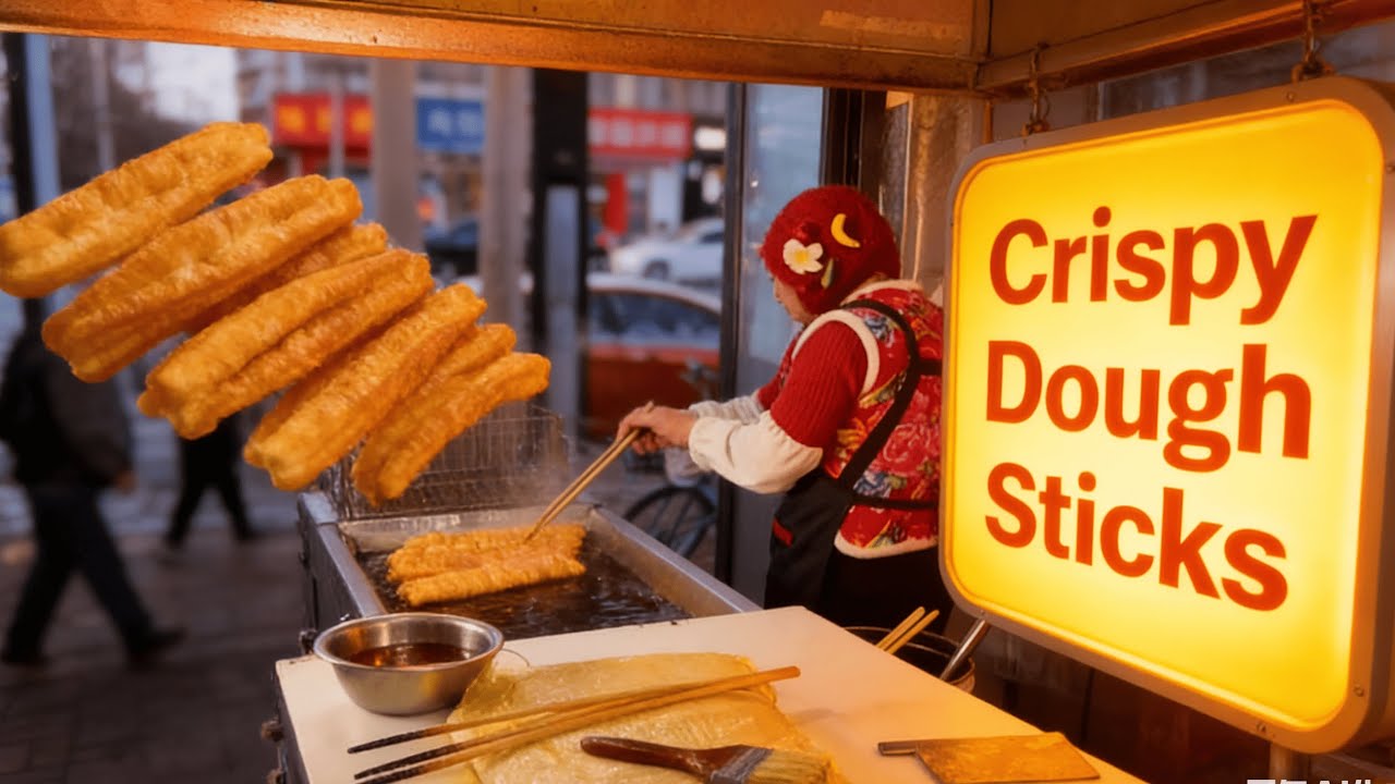 Golden Crispy Fried Dough: 300 Sticks Limited, All Sold Out, Lucrative Bite