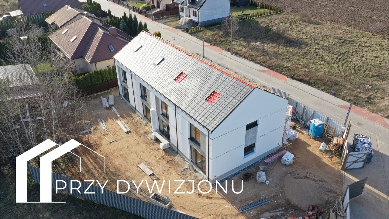 Inwestycja Domy przy Dywizjonu - Sokółka - zaawansowanie prac marzec 2024 - HERICON Development