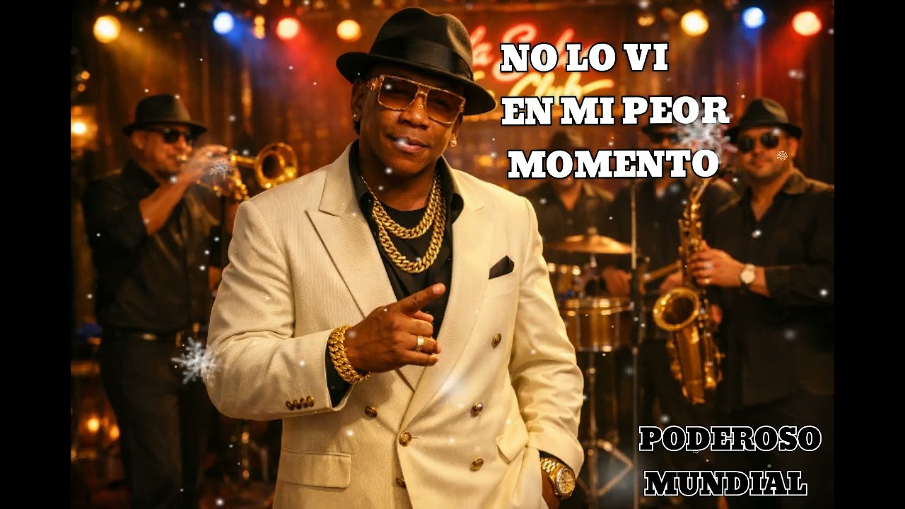 No lo vi en mi peor momento 
