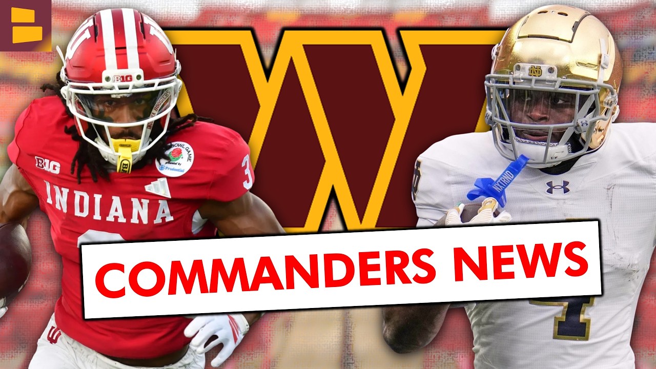 Washington Commanders Fans Just Got Some BIG NEWS 1 Month Away From The Start Of The 2026 NFL Draft