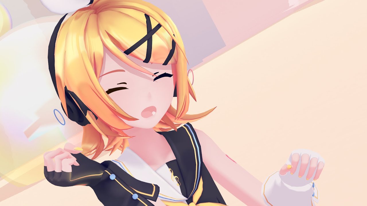 【MMD】鏡音リンでスイートマジック！【Sour式鏡音リン】