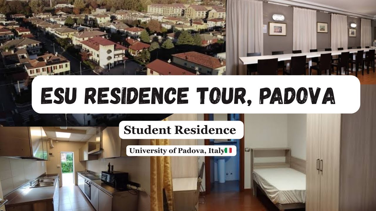 University of Padua ESU Residence Tour | What You Get as a Student! | Residence Tour |Student Room🇮🇹