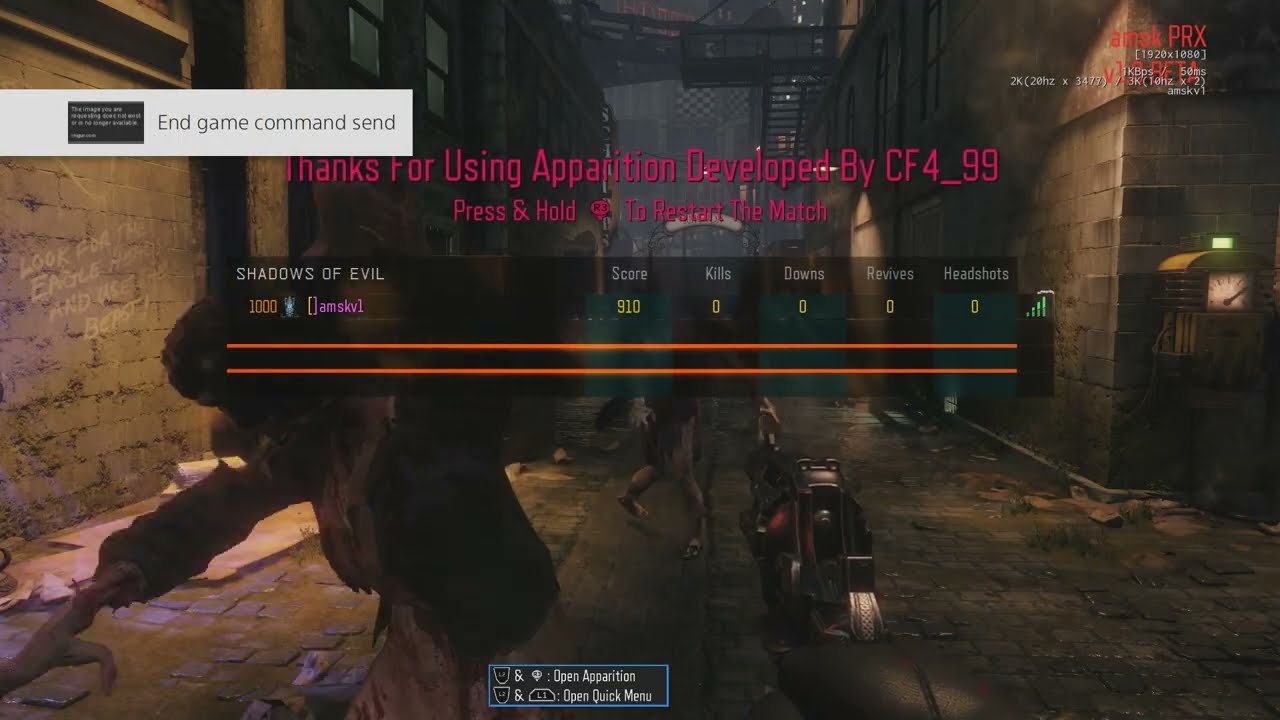 [PREVIEW] BO3 SPRX / PRX mod with GSC injector online PS4