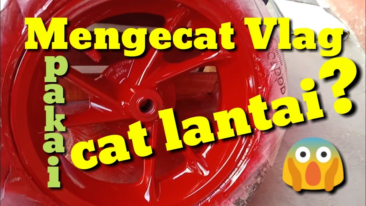Cat Lantai Di Pakai Mengecat Velg Motor