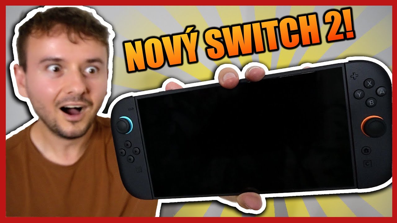 UNBOXING A PRVNÍ DOJMY Z NINTENDO SWITCH 2!
