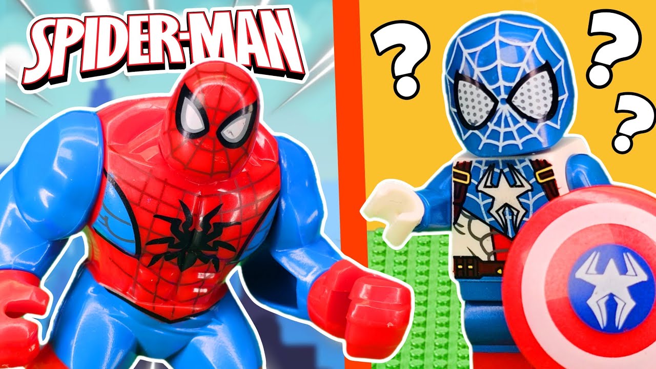 Unboxing SPIDERMAN LEGO minifigures...
