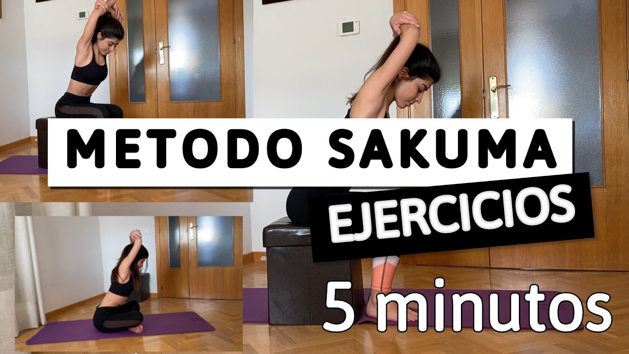 METODO SAKUMA: EJERCICIOS (5 min) 💪🏻¿El SECRETO de TOP MODELS en 2 SEMANAS?😱