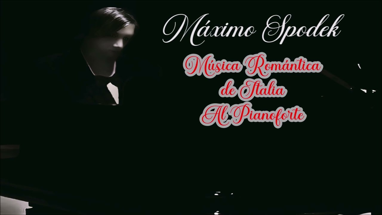 M&uacute;sica Rom&aacute;ntica de Italia, Al Pianoforte, Baladas y Melod&iacute;as, Piano, Arreglo Instrumental Orquestal