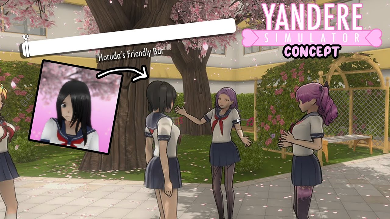 Horuda being Friendly and has many friends | Yandere Simulator Concept