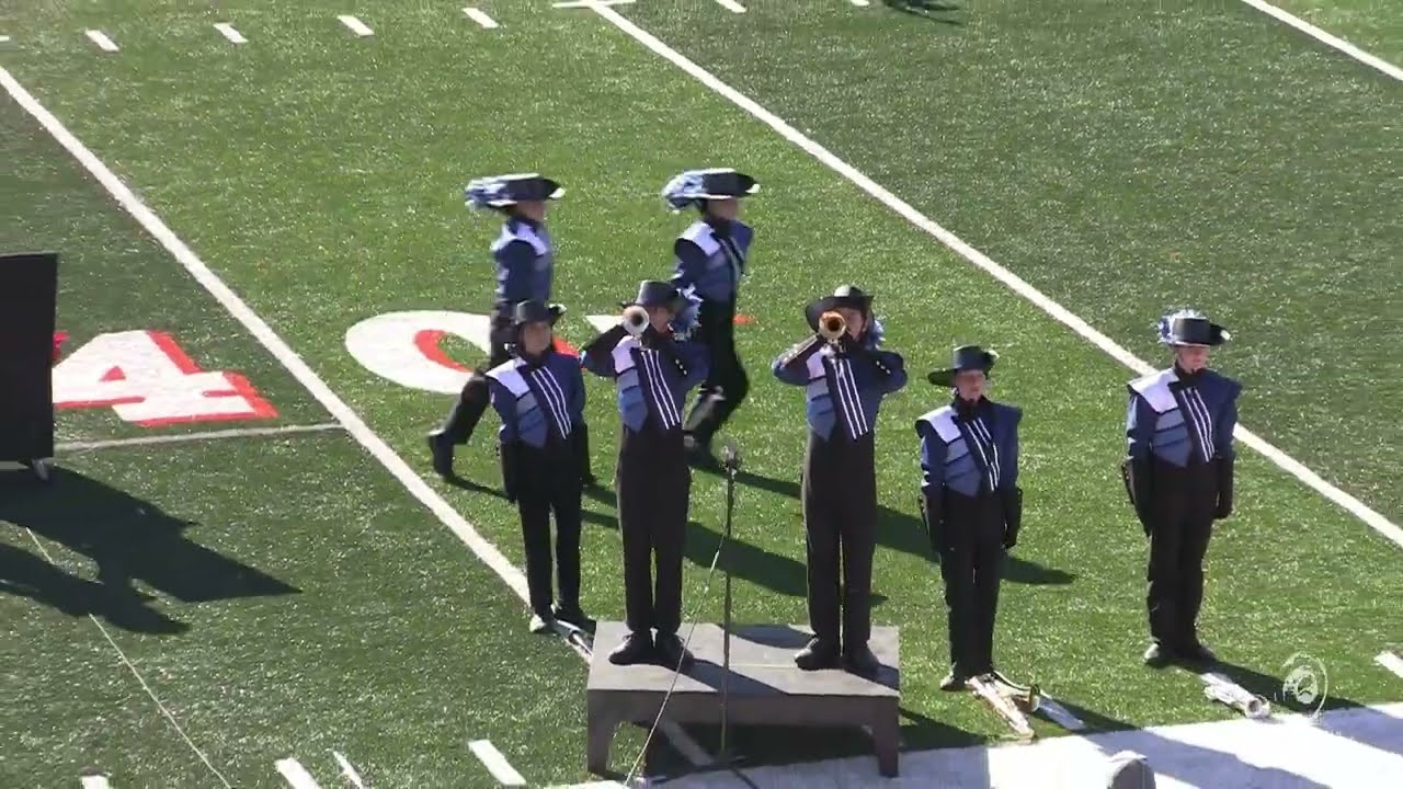 East Burke High School Marching Band at East Lincoln High School 10/12/2024