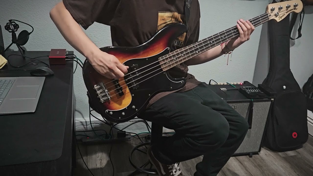 Loathe - Babylon... // Bass Cover + Tabs