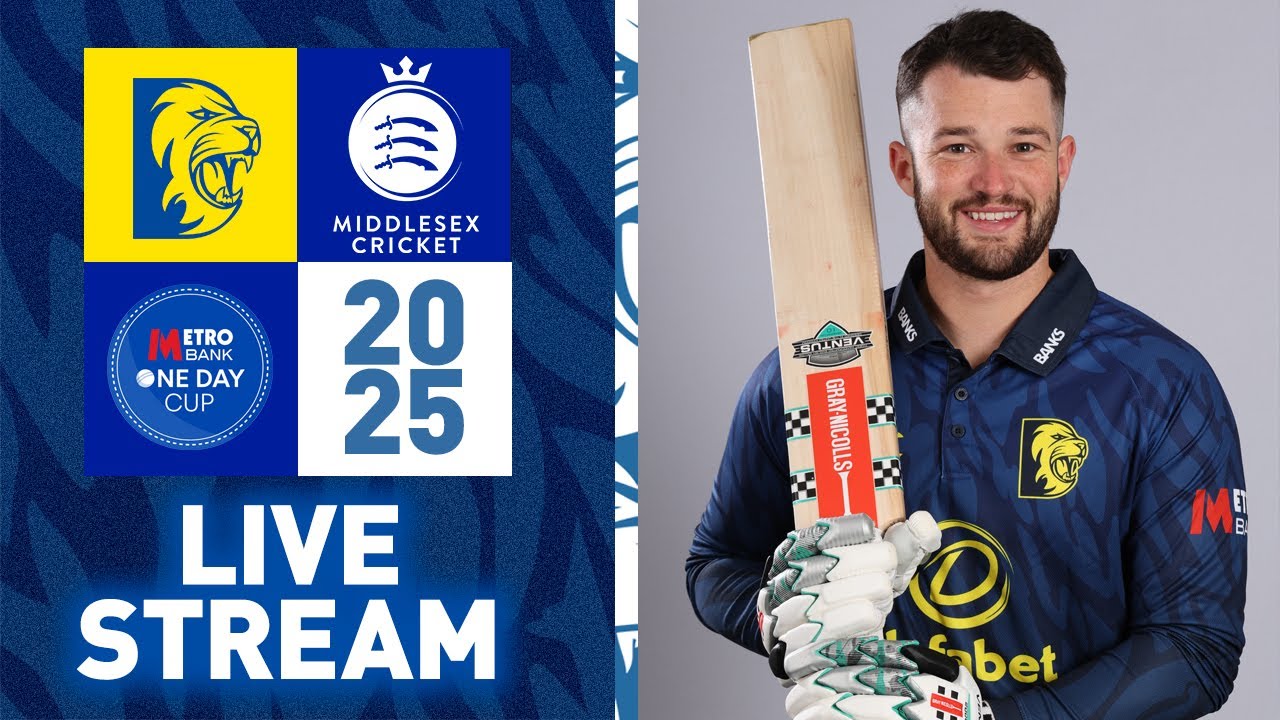 LIVE STREAM: Durham v Middlesex: Metro Bank One Day Cup