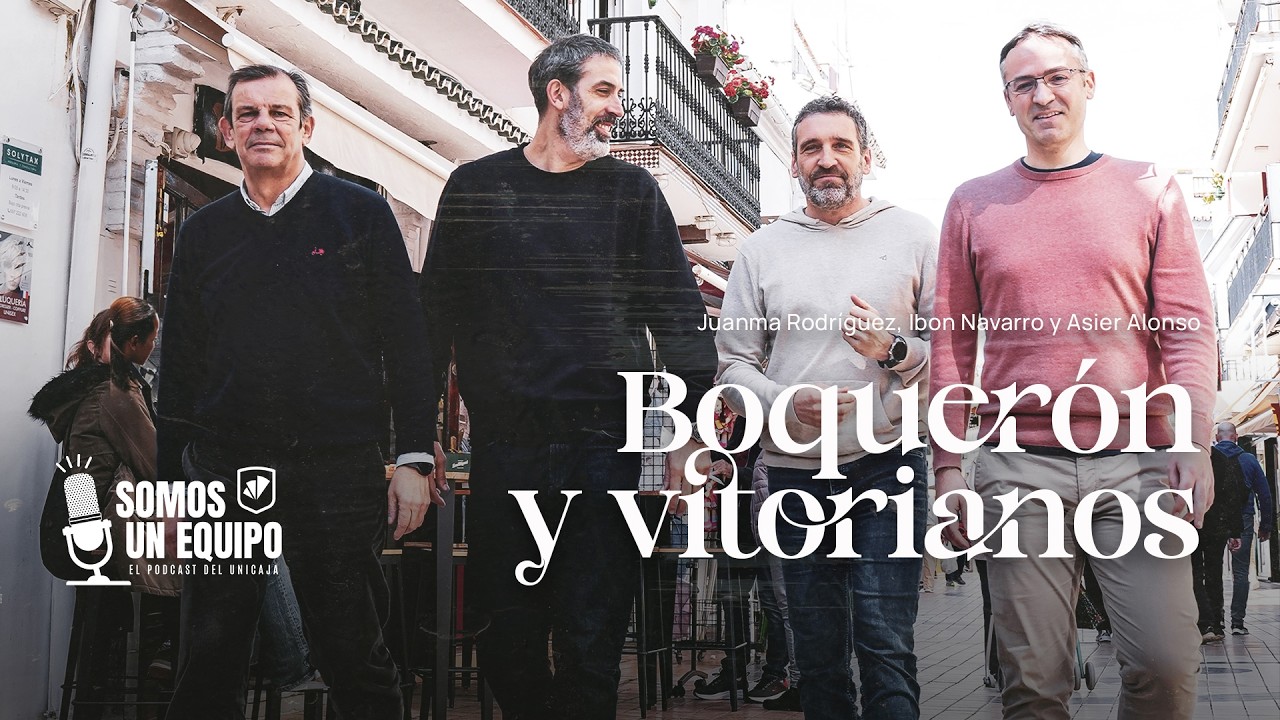 Boquer&oacute;n y vitorianos en la sala de m&aacute;quinas del Unicaja