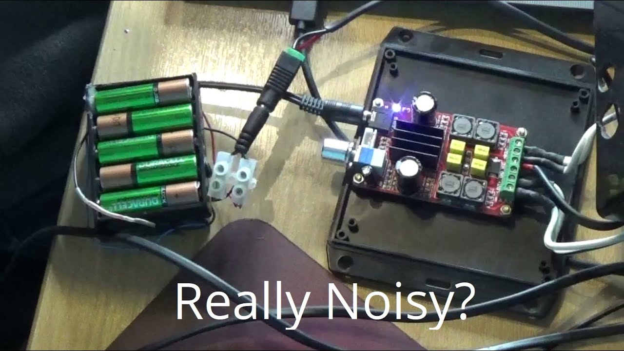 TPA3116D2 Based Digital Power Amplifier Board Module. Really Noisy! Why?