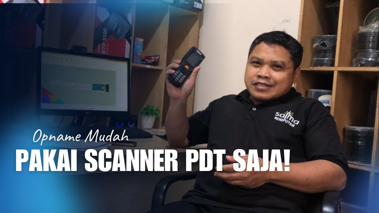 112 - Mau Stok Opname Mudah??? Pakai PDT saja!