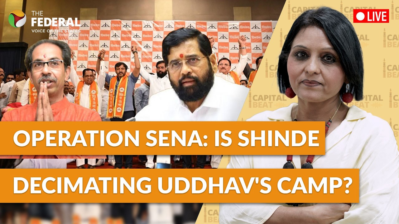 LIVE | After MPs, Eknath Shinde Eyes Sena (UBT) Corporators, MLAs | The Federal