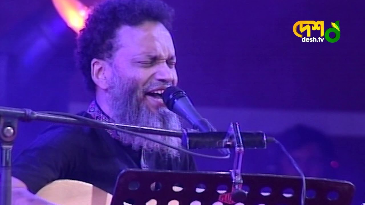 Twelve hands saree on a five feet body. Sharee. Haider Hossain. DESHTV MUSIC