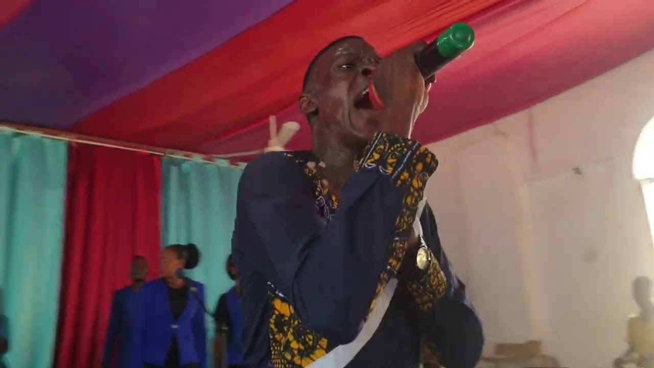 see how miracles happened  while psalmist lubega matia leads praise.  At mityana pentecostal church