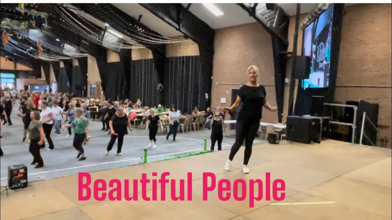 Beautiful People Line Dance d ‘Esmeralda Van De Pol (NL)