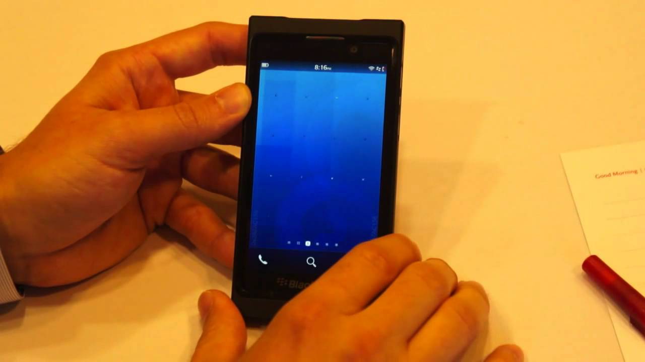 BlackBerry 10 Preview