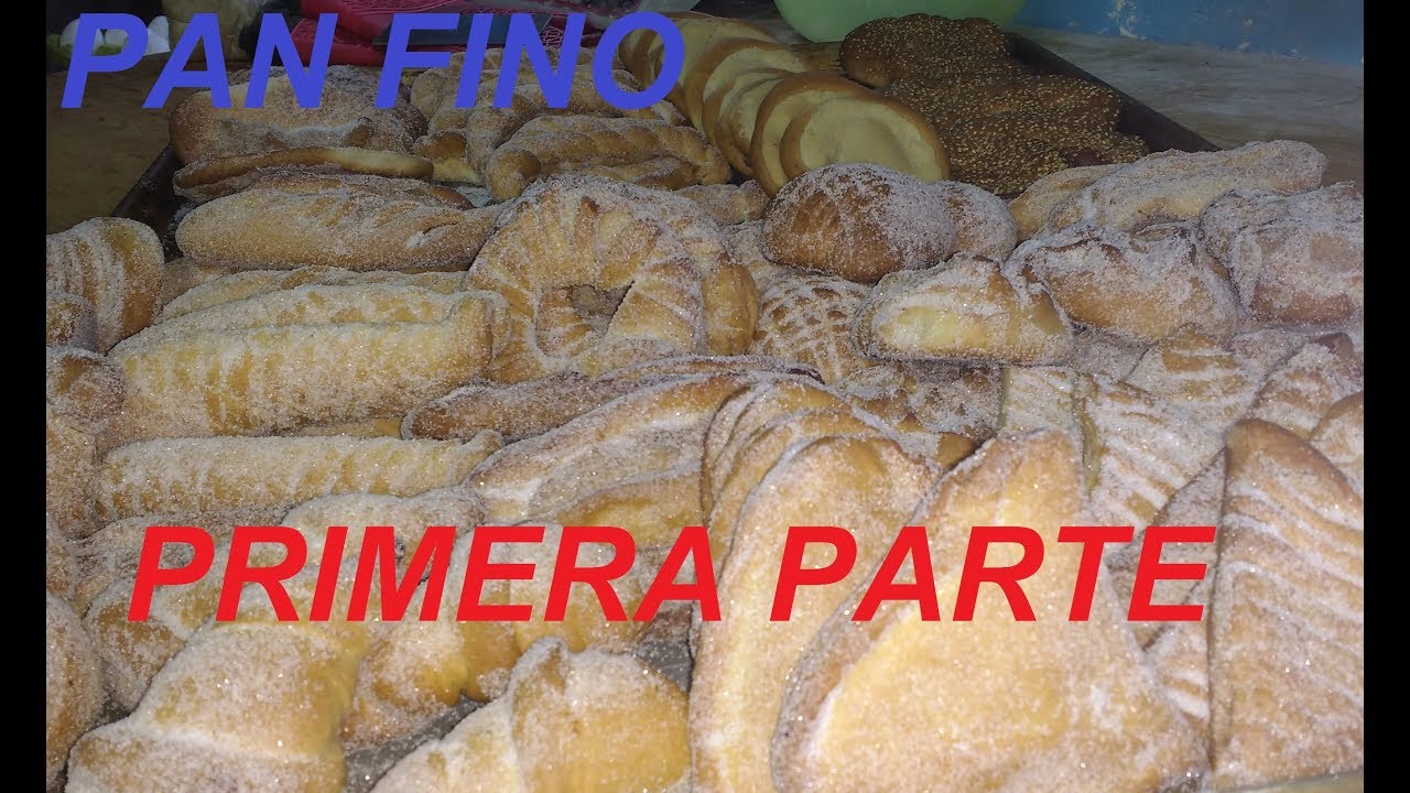 PAN FINO, DE MANTECA O CANELA| PRIMERA PARTE
