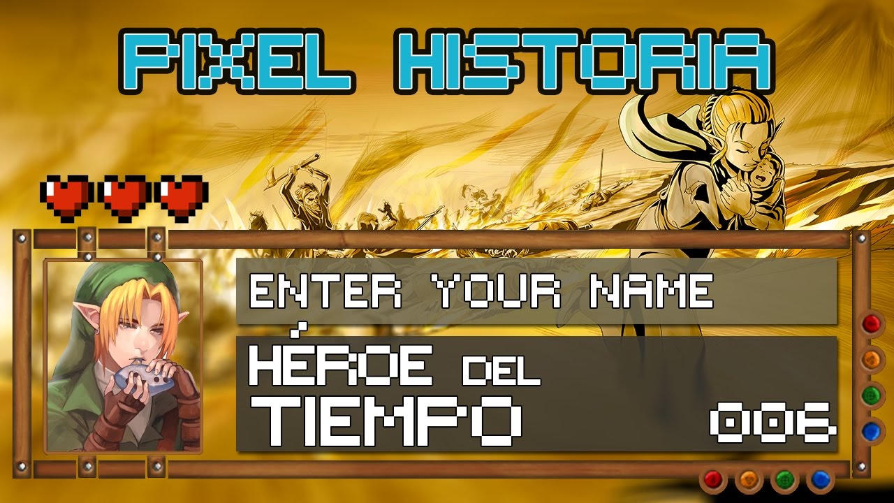 [1/2] Pixel Historia 006: Link el Héroe del Tiempo - The Legend of Zelda Ocarina of Time | NDeluxe