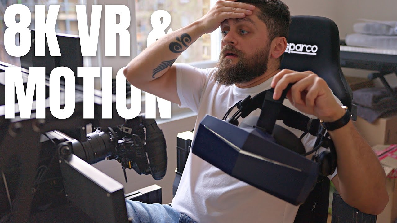 Trying a DBOX Alternative Motion Sim Rig with 8k VR