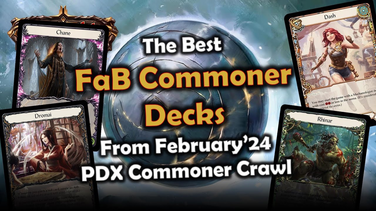The Best Commoner Decks from February'24 | Flesh and Blood TCG | Go Again! Ep474