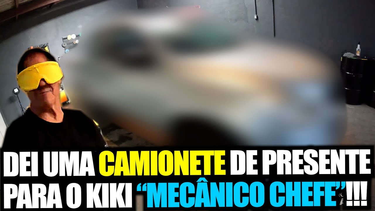 DEI UMA CAMIONETE DE PRESENTE PARA O MEU SOGRO!!!