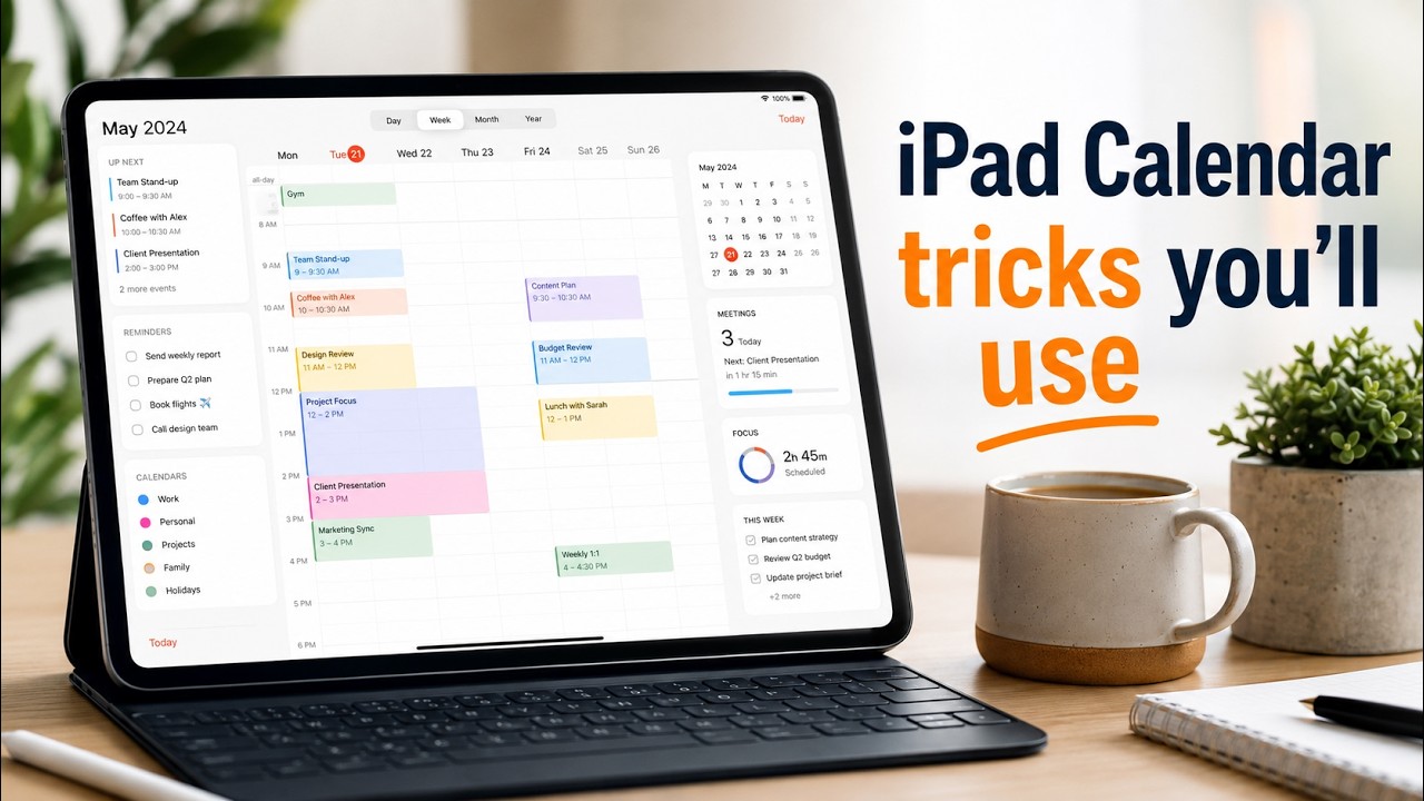 Why Nobody Uses These Amazing iPad Calendar Features