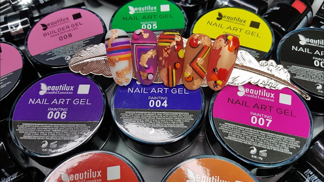 Beautilux/Европейская сертификация-СЕ/Золотая коллекция/NAIL ART GEL/HARD BUILDER GEL