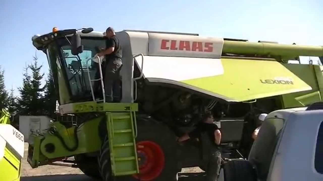 CLAAS Lexion 650 demo