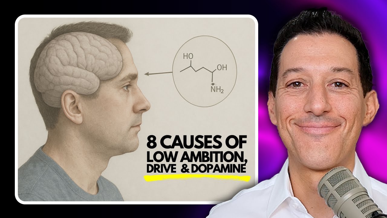 8 Causes of Low Ambition, Drive and Dopamine