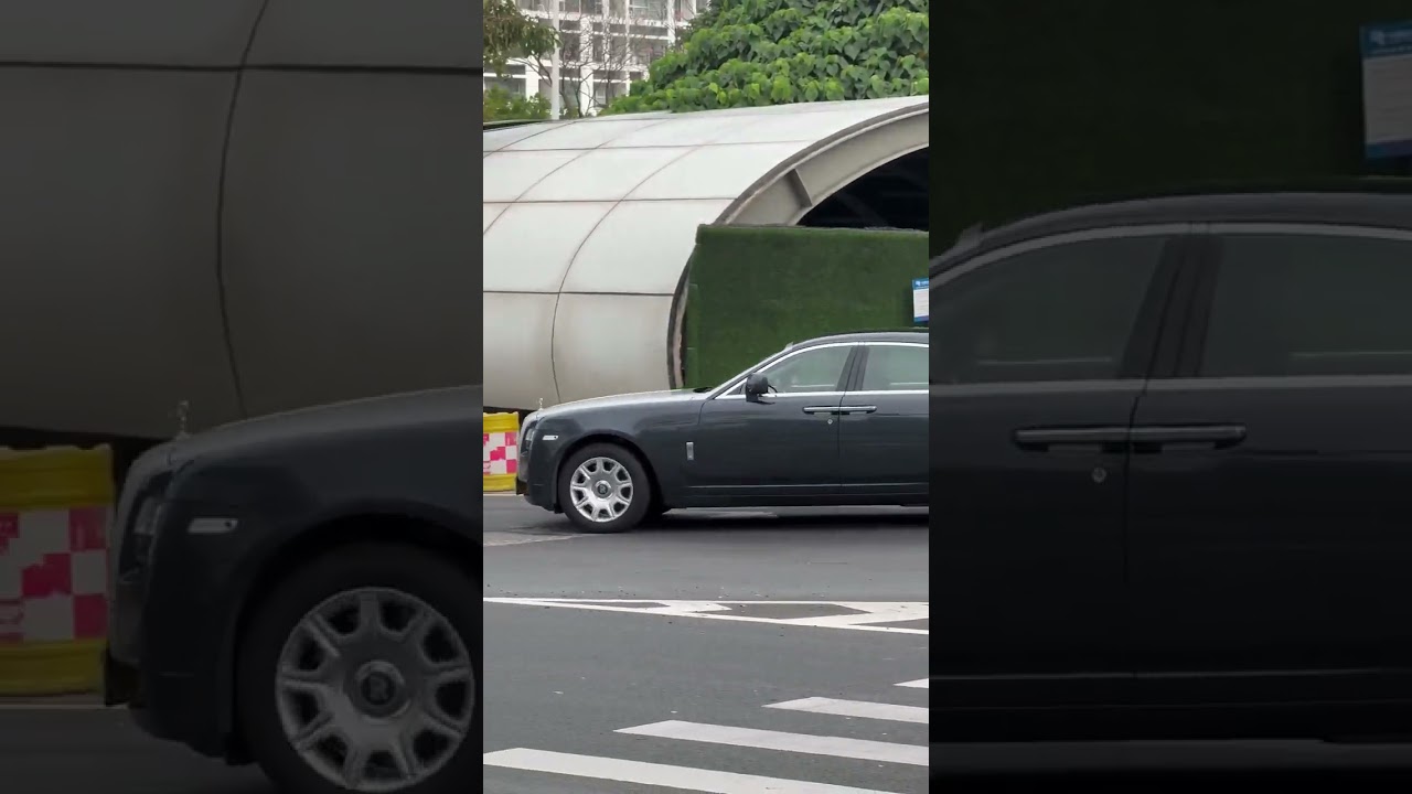 Handcrafted elegance, twin-turbo power  the Rolls-Royce Ghost is pure perfection🚗❤️.#RR #CarLovers