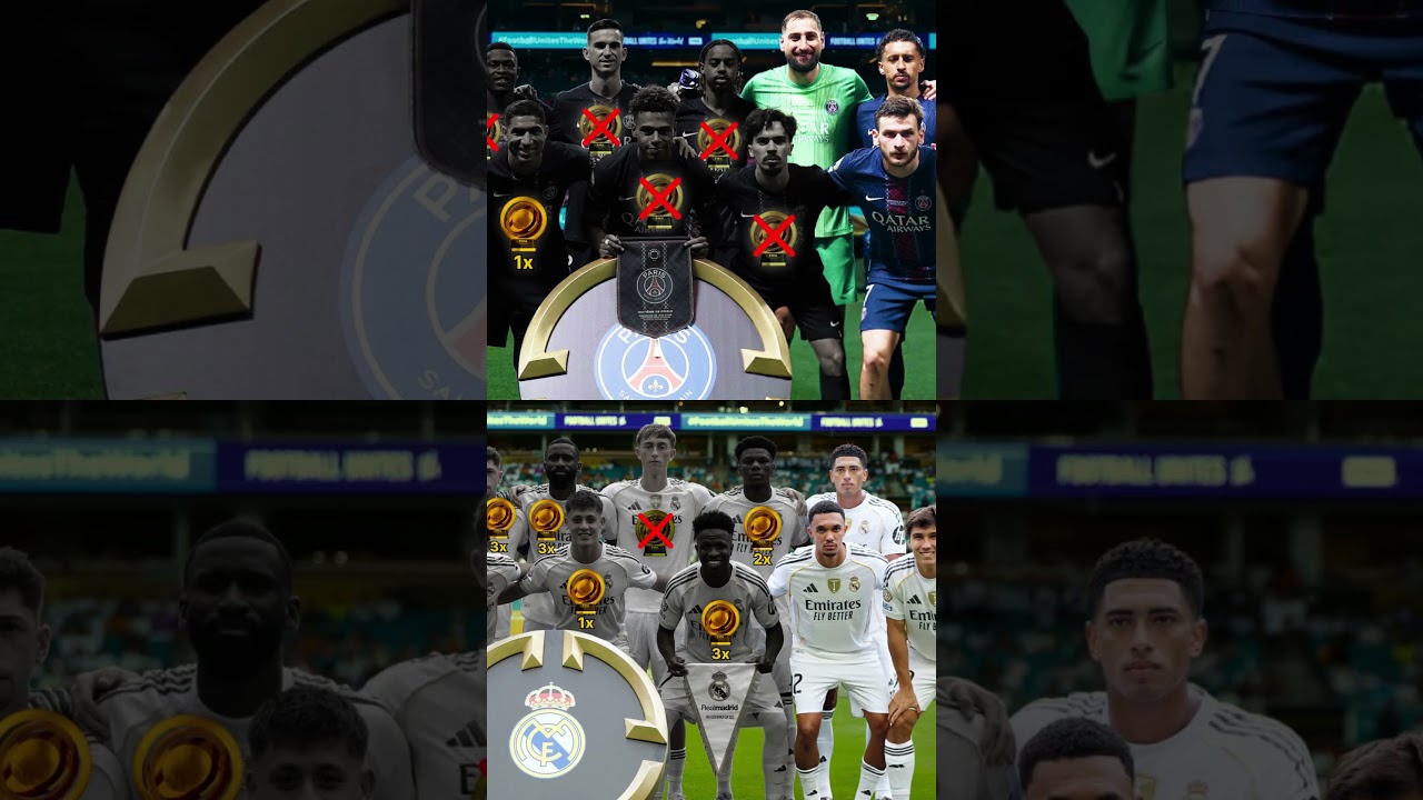 PSG vs Real Madrid - SemiFinal FIFA Club World Cup 2025 #bintangbola