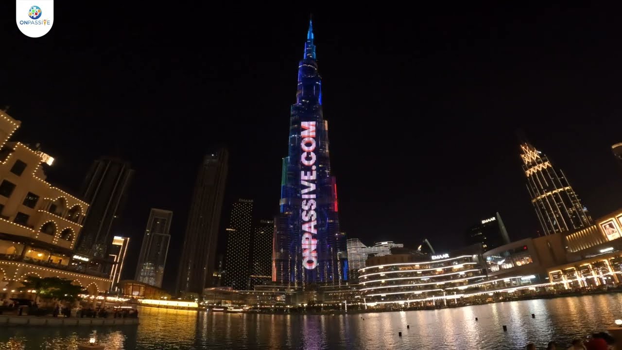 Breaking Records: #ONPASSIVE Unleashes the Epic #OCONNECT Launch from #BurjKhalifa to the #World!