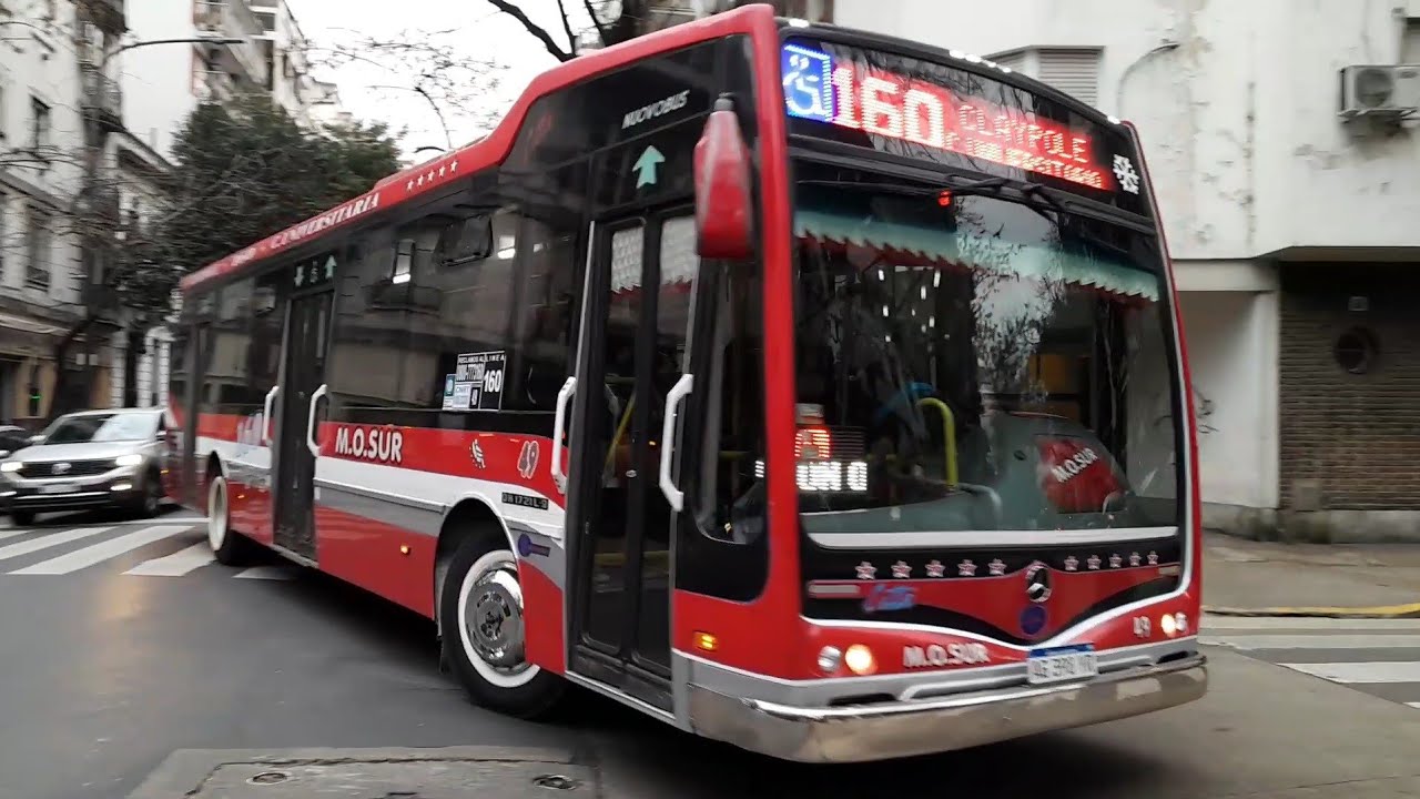Línea 160, Interno 49. 2 clips. Julio 2024 [Mix de Buses Individuales Buenos Aires]