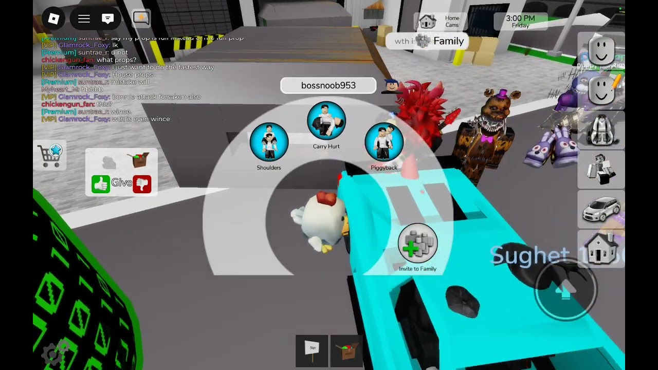 Me and brother @mr-chicken98 | chicken gun brookhaven 