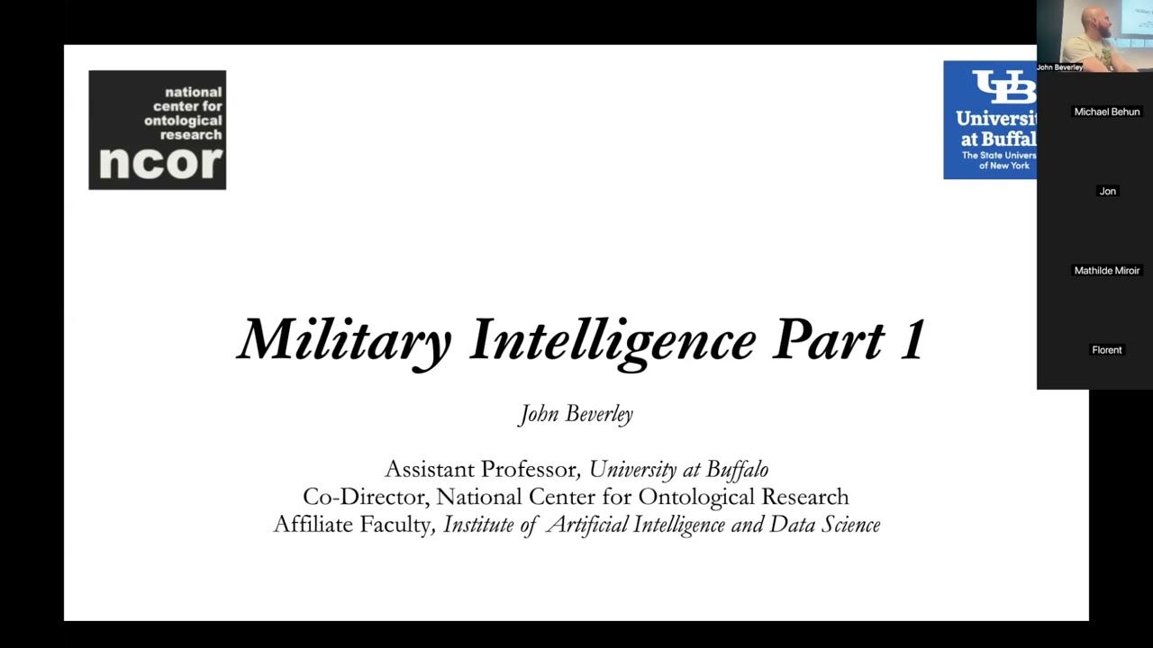 Military Intelligence Part 1