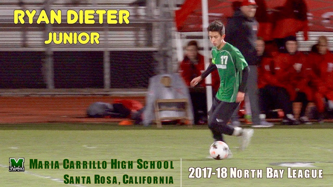 Ryan Dieter Junior Year High School Soccer Highlights