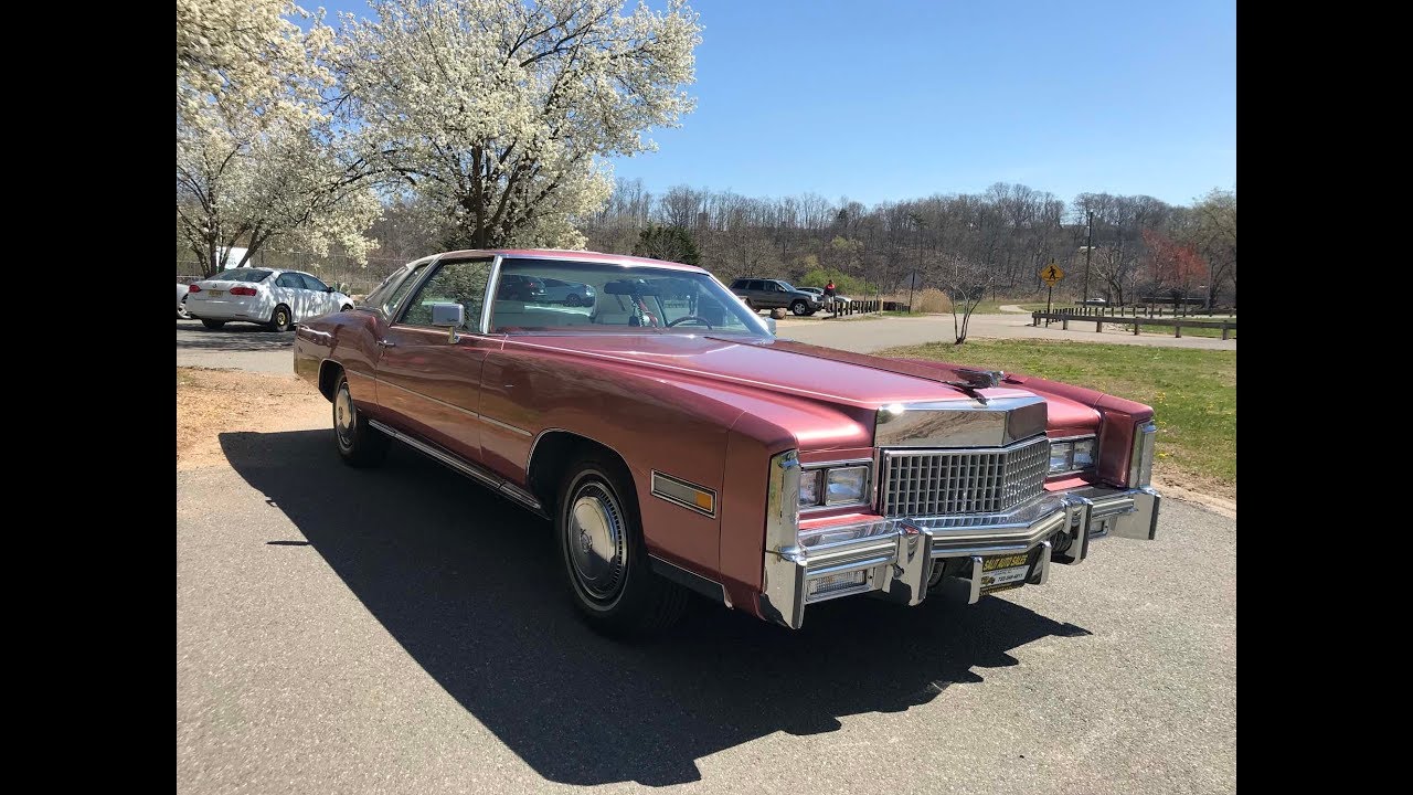 1975 Pink Cadillac Eldorado