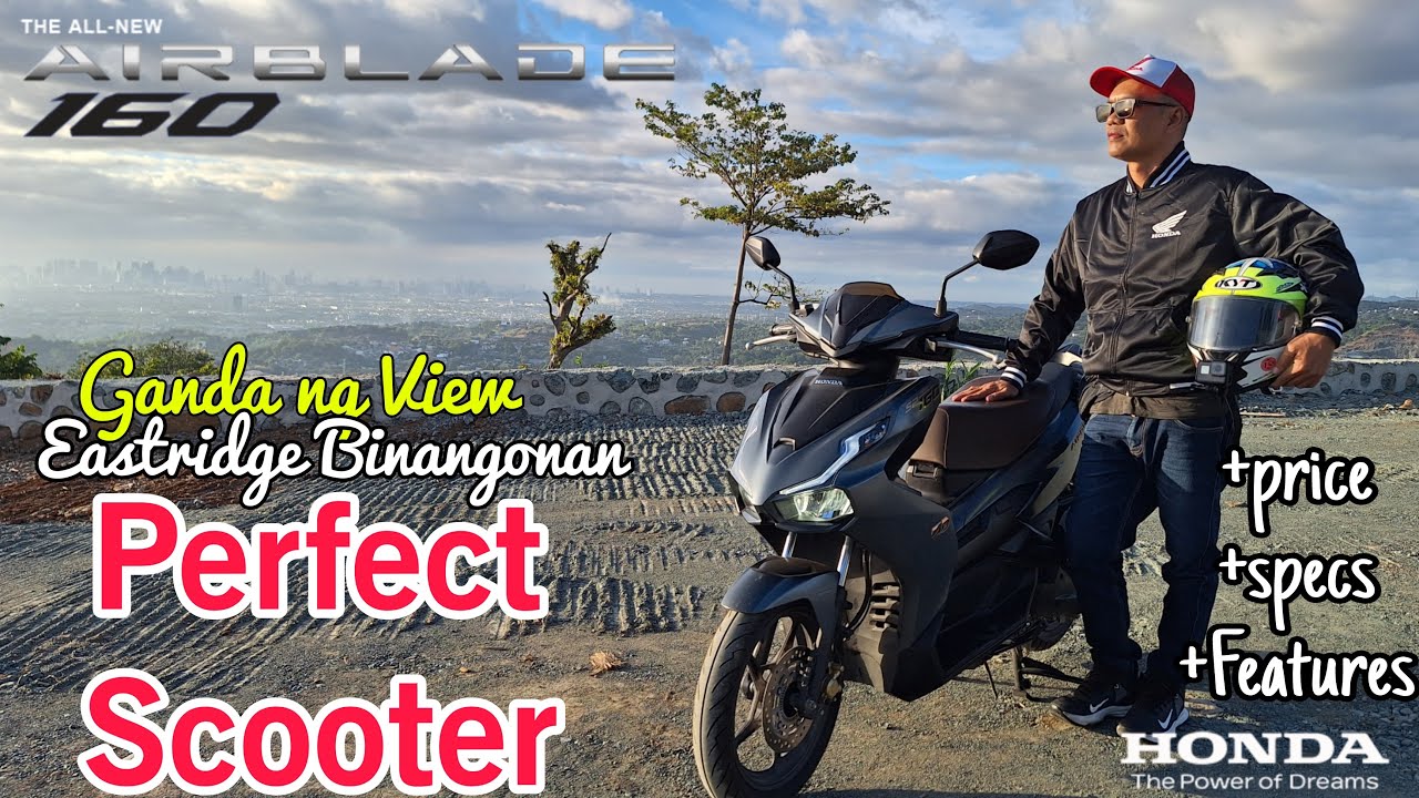 Lakas sa Akyatan ng  New Honda Airblade 160 - Pasyal sa Eastridge at Full Specs Review ,Price