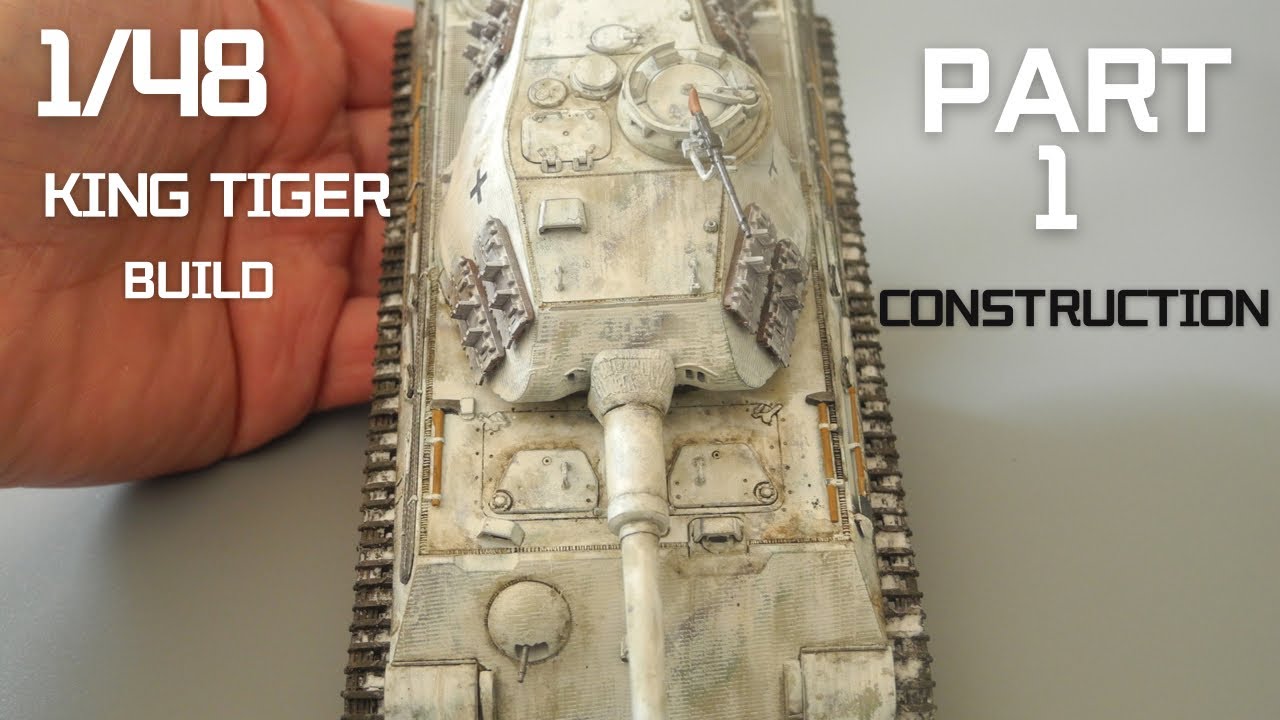 Ustar 1/48 king tiger build part 1