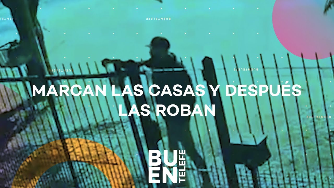 MARCAN las CASAS, CORTAN la LUZ y ENTRAN a ROBAR #BuenTelefe