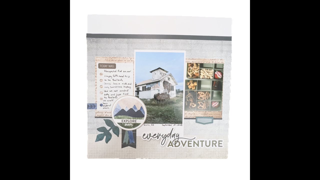 Scrapbook Workshop Kits by Stampin' Up! with the Exploring Nature Kit part 2 and 3
