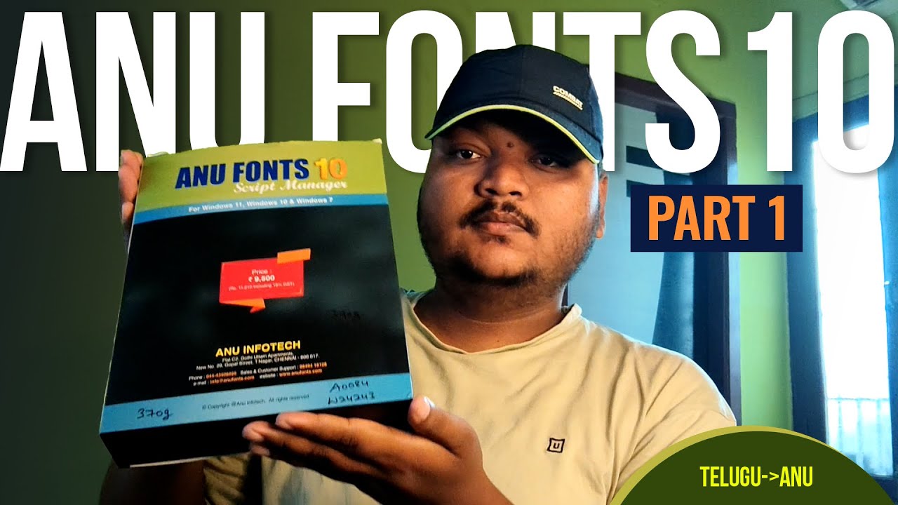 Anu Telugu Fonts 10 - Part 1 | Use Anu Telugu Fonts 10 in 2026 | Latest Telugu Tutorial