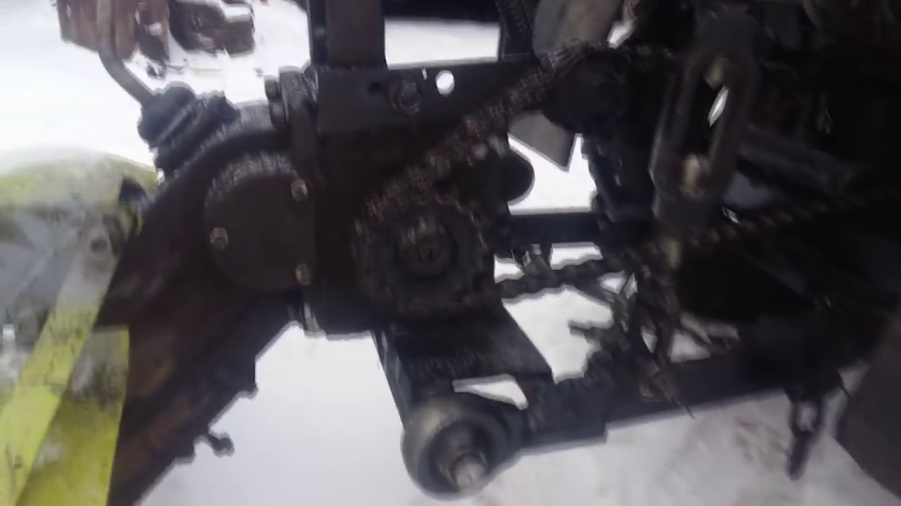 Новое крепление фрезы на мототракторе DW150R