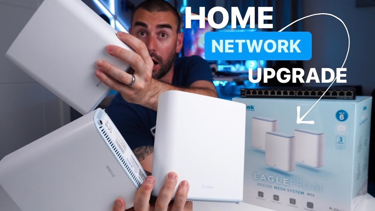 Модернизация домашней сети &mdash; система D-Link AX3200 Mesh