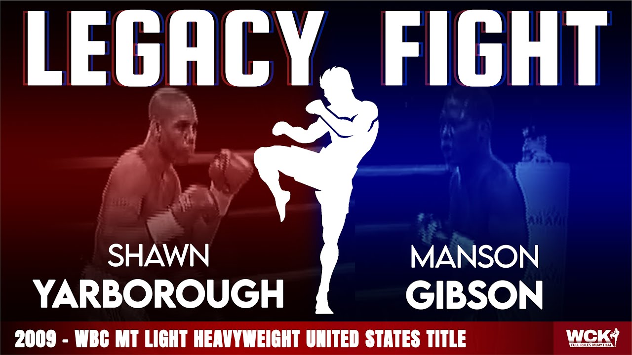 Manson Gibson vs Shawn Yarborough | WBC MT Light Heavyweight US Title | WCK - Dec 5th, 2009