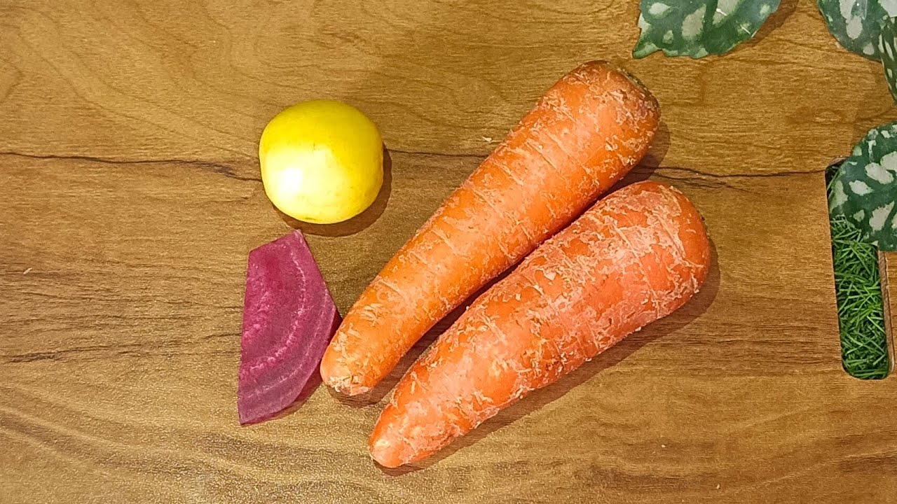 healthy and tasty carrot juice 👌😋